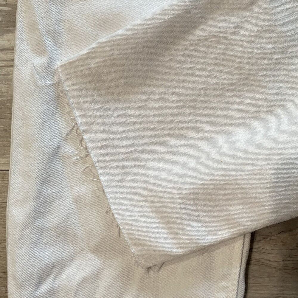 HUDSON NWT Ankle‎ Krista Super Skinny Jeans $185 WARL White 31 Frayed Hem - Picture 5 of 8